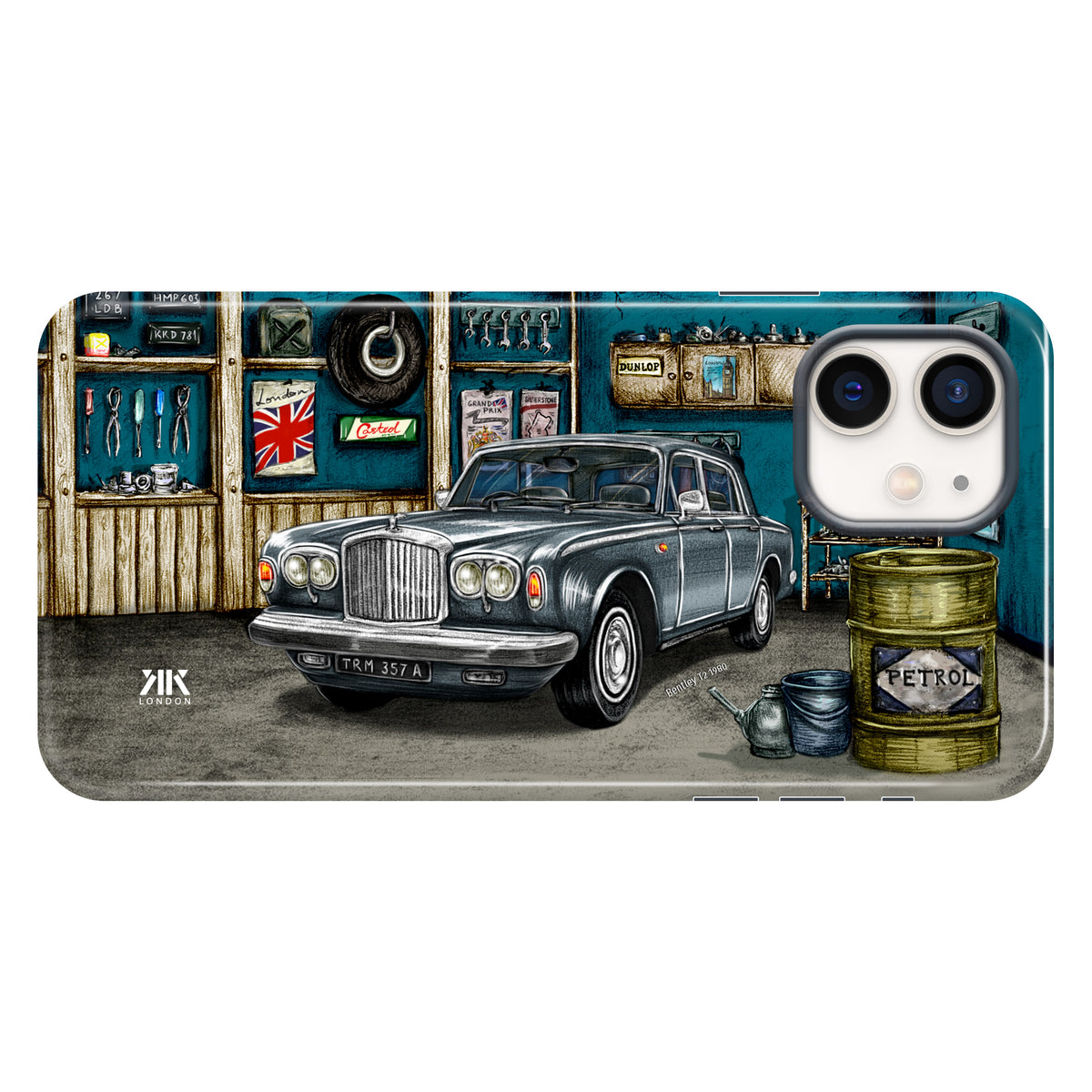 Bentley T2 1980 Silver - Tough Case - iphone-12