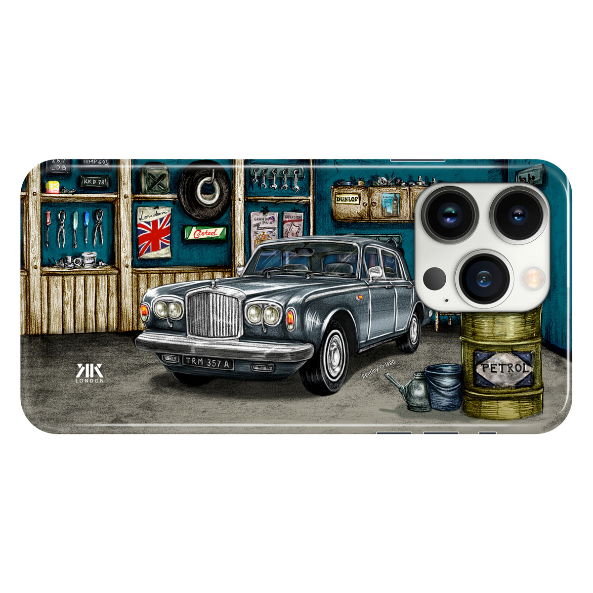 Bentley T2 1980 Silver - Snap Case - iphone-13-pro
