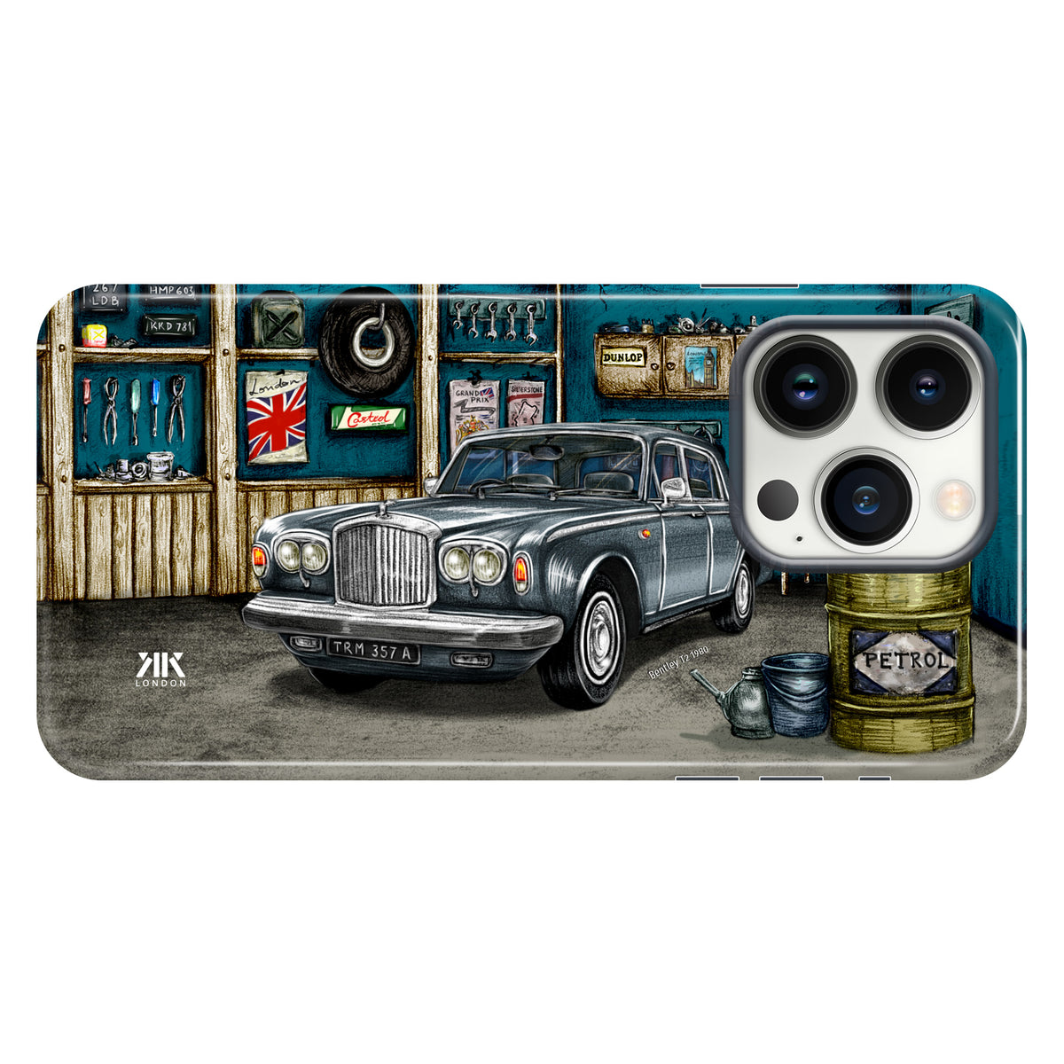 Bentley T2 1980 Silver - Tough Case - iphone-13-pro