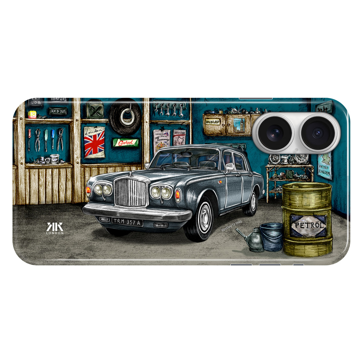 Bentley T2 1980 Silver - Snap Case - iphone-16
