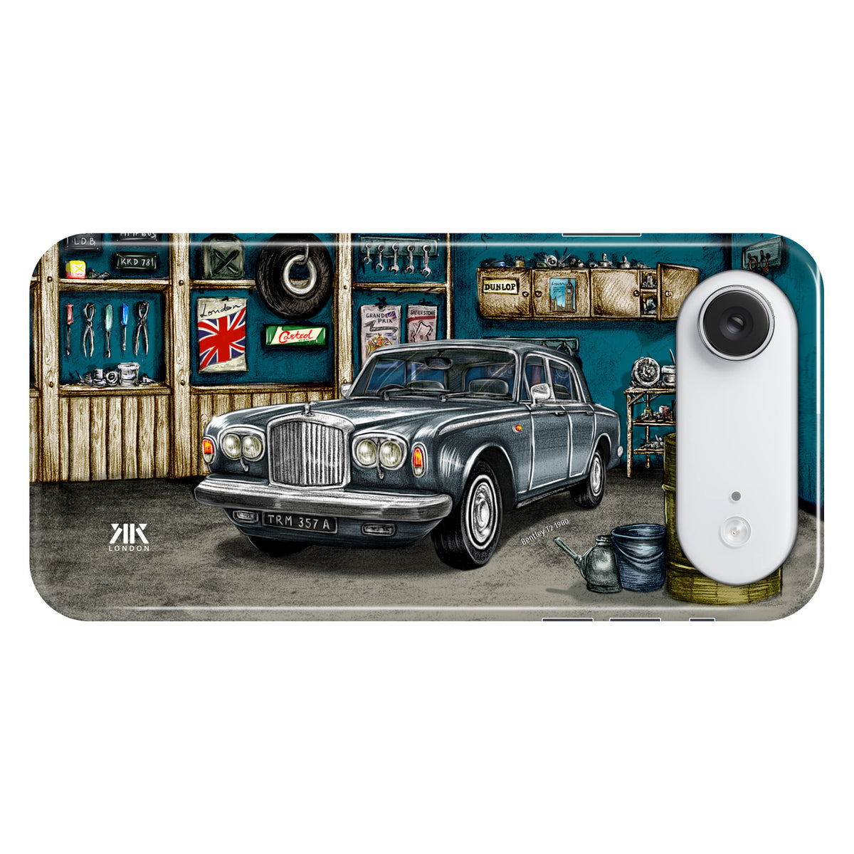 Bentley T2 1980 Silver - Snap Case - iphone-17-air