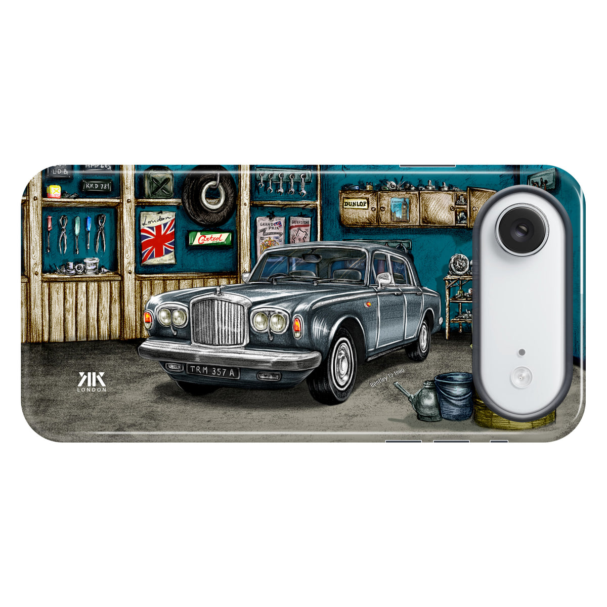 Bentley T2 1980 Silver - Tough Case - iphone-17-air