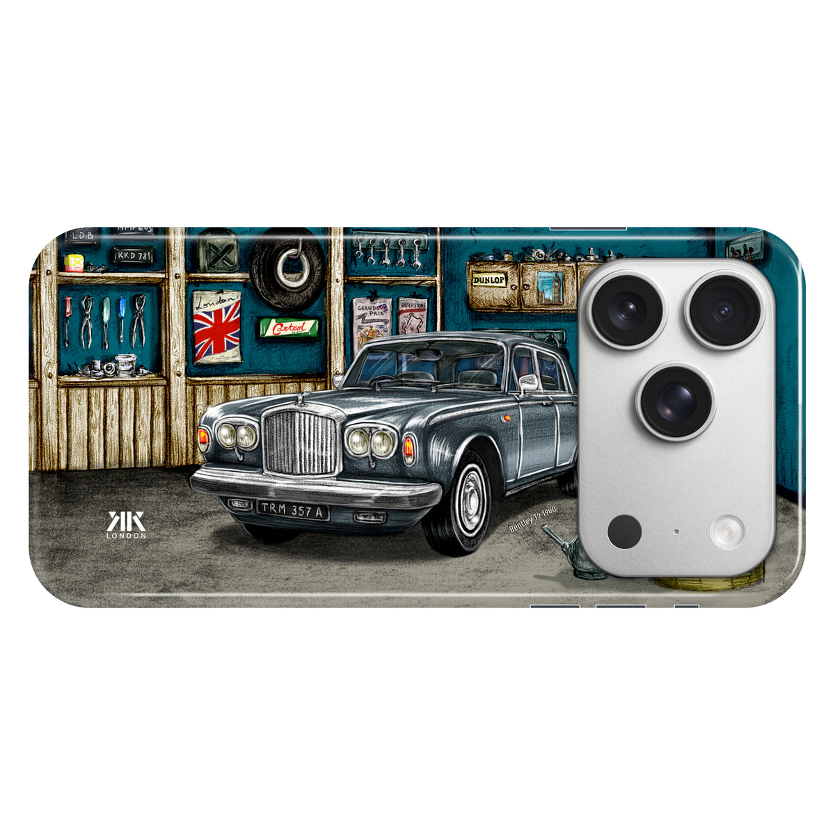 Bentley T2 1980 Silver - Snap Case - iphone-17-pro