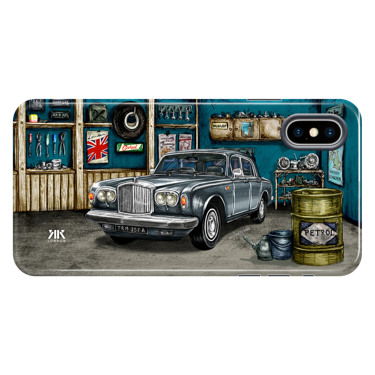 Bentley T2 1980 Silver - Tough Case - iphone-x