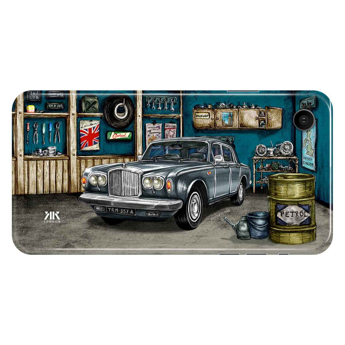 Bentley T2 1980 Silver - Snap Case - iphone-xr