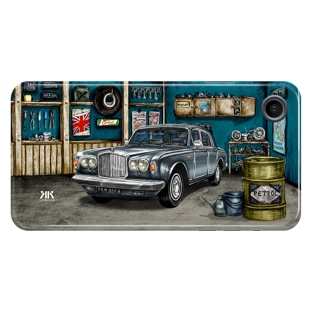 Bentley T2 1980 Silver - Tough Case - iphone-xr
