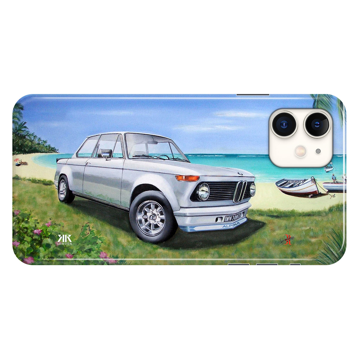 BMW 2000tii Beach White - Snap Case - iphone-11