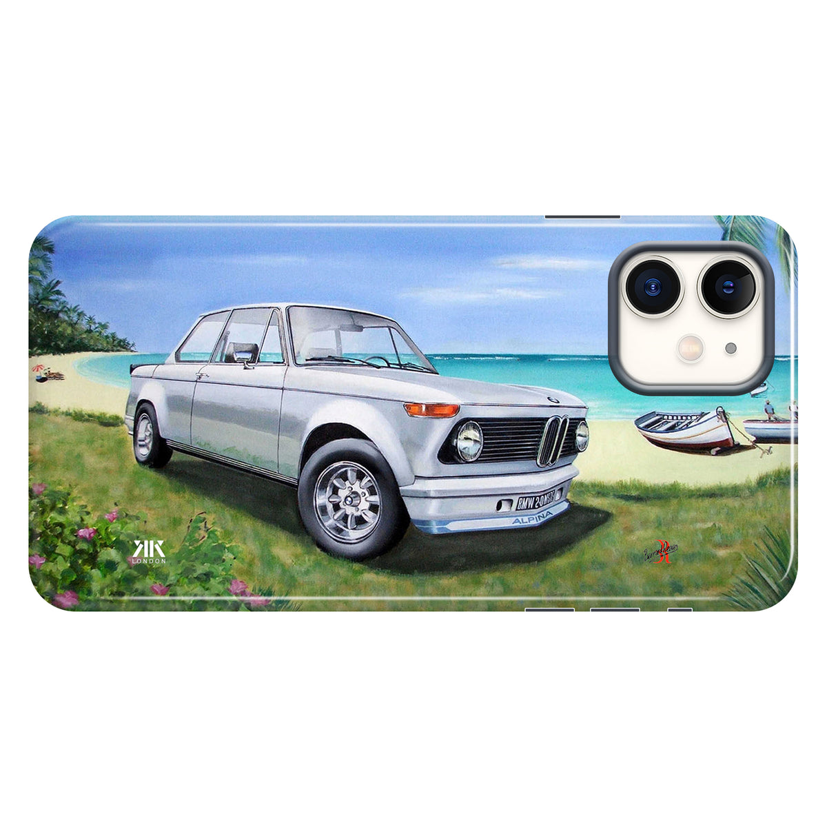 BMW 2000tii Beach White - Tough Case - iphone-11