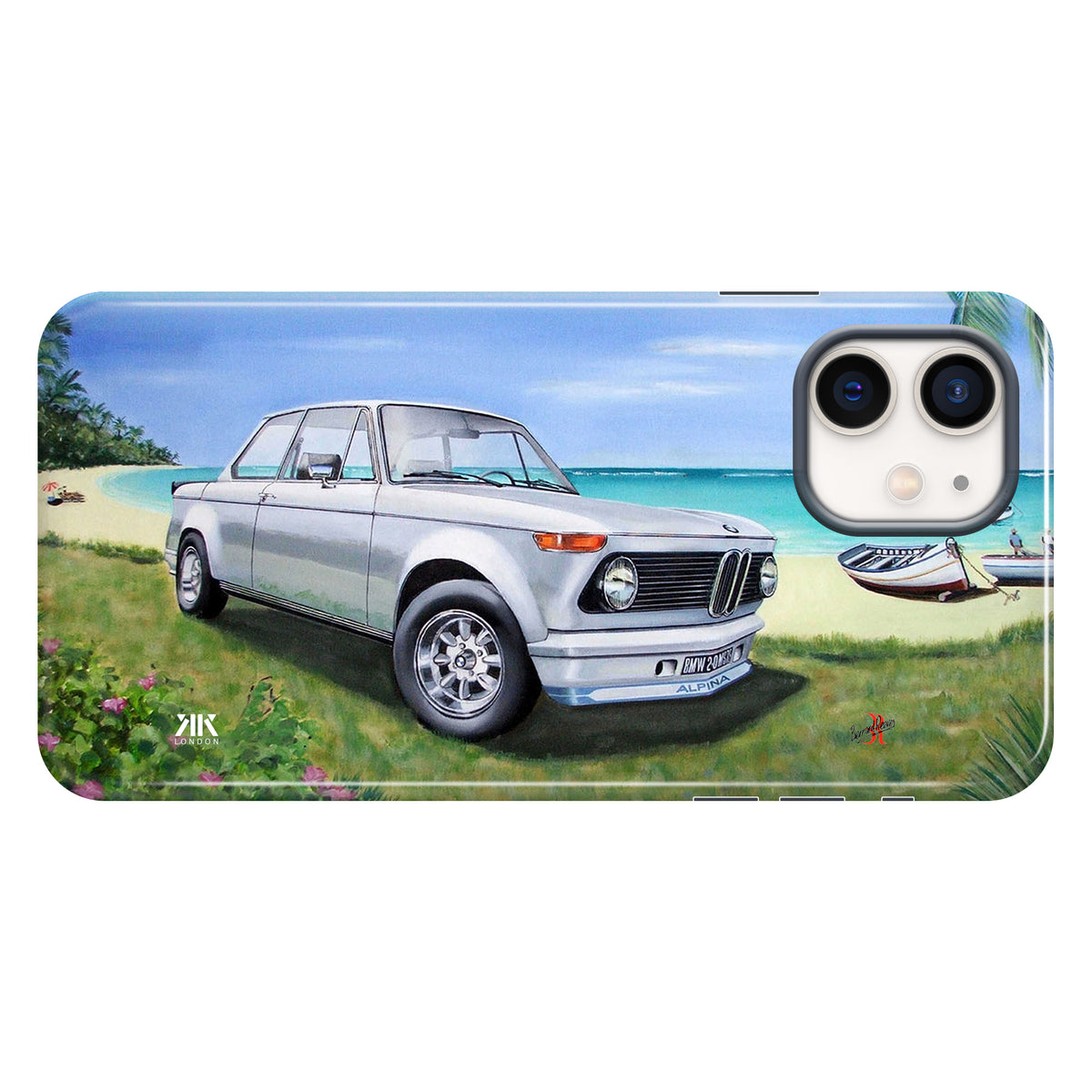 BMW 2000tii Beach White - Tough Case - iphone-12