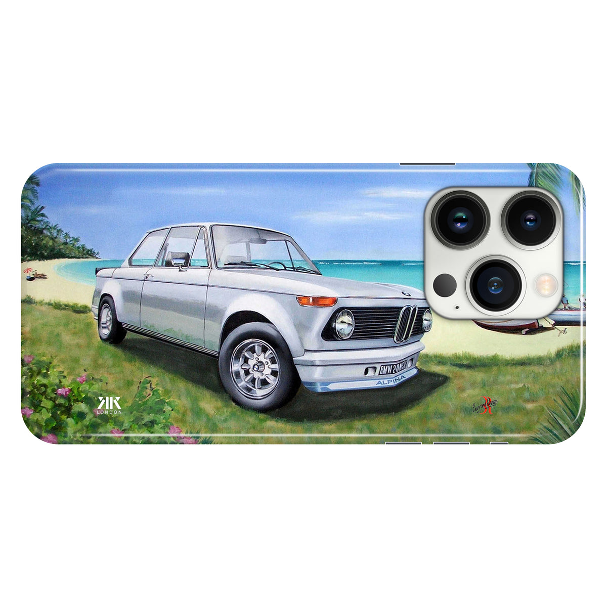 BMW 2000tii Beach White - Snap Case - iphone-13-pro
