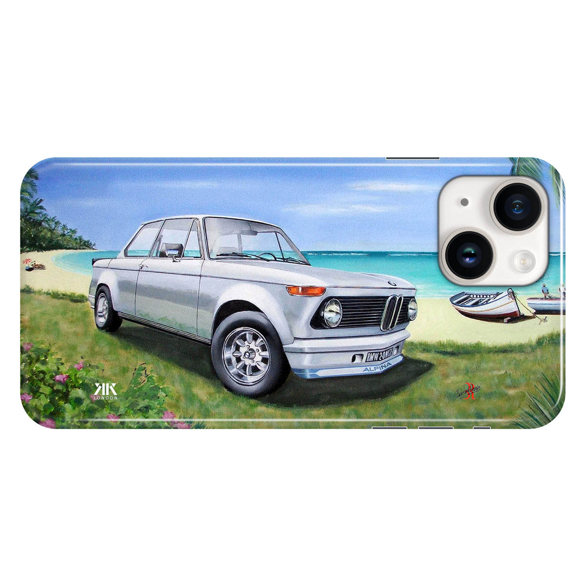BMW 2000tii Beach White - Snap Case - iphone-14