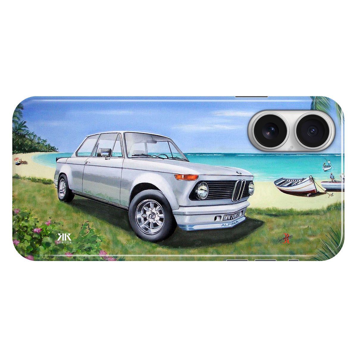 BMW 2000tii Beach White - Snap Case - iphone-16