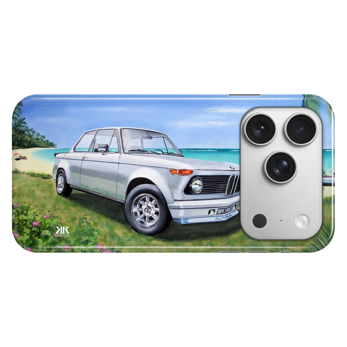 BMW 2000tii Beach White - Snap Case - iphone-17-pro