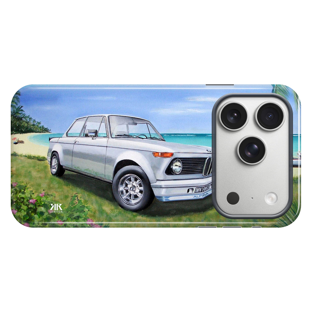 BMW 2000tii Beach White - Tough Case - iphone-17-pro