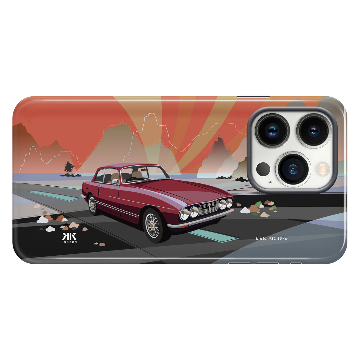 Bristol 411 1976 Burgundy - Tough Case - iphone-13-pro