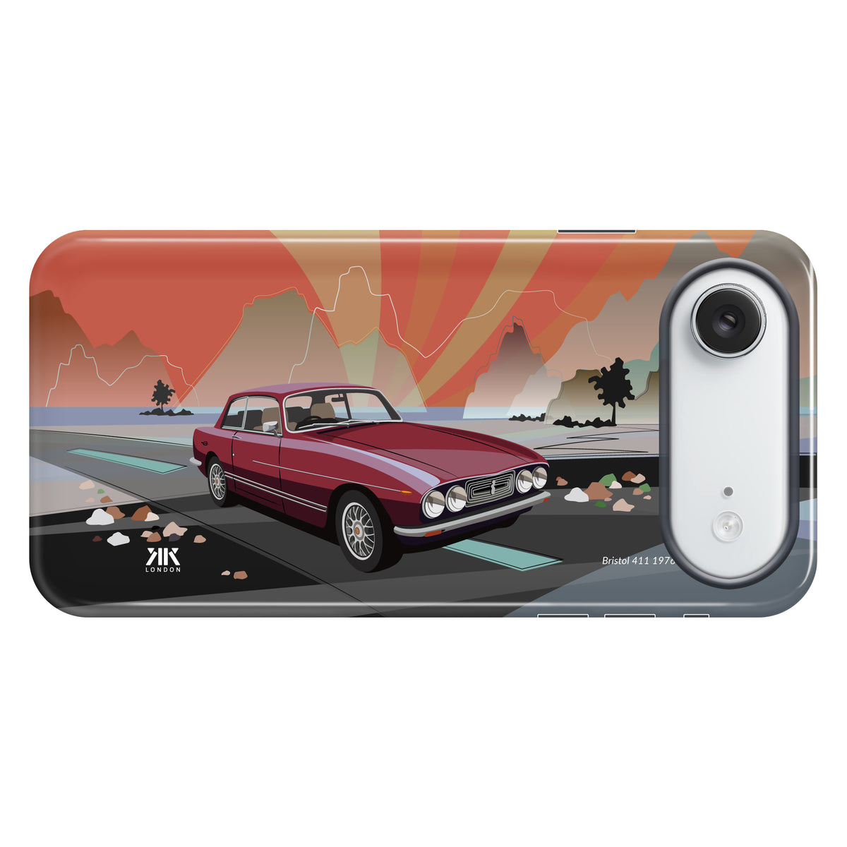 Bristol 411 1976 Burgundy - Tough Case - iphone-17-air