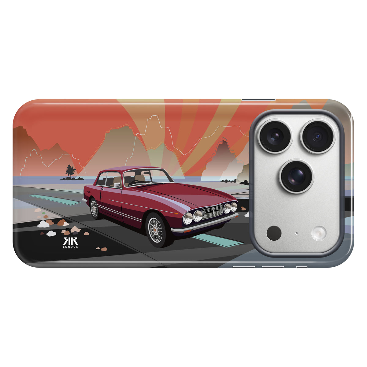 Bristol 411 1976 Burgundy - Tough Case - iphone-17-pro