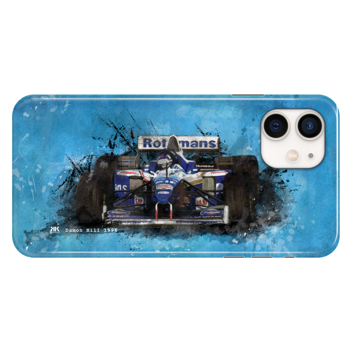 Damon Hill Williams 1996 F1 Car Phone Case - Snap Case - iphone-12