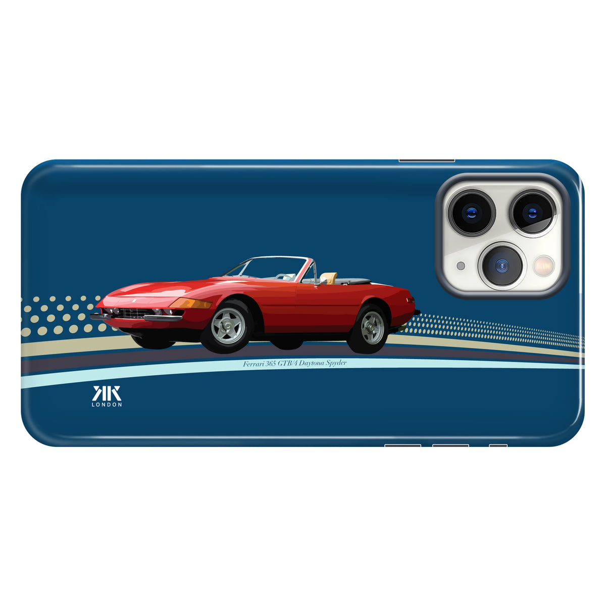 Ferrari Daytona Red 1971 - Tough Case - iphone-11-pro