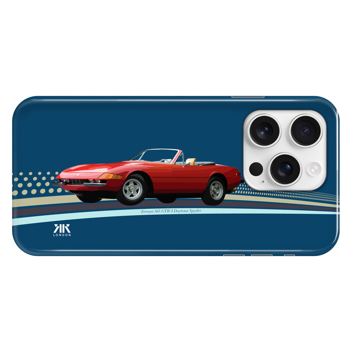 Ferrari Daytona Red 1971 - Snap Case - iphone-16-pro