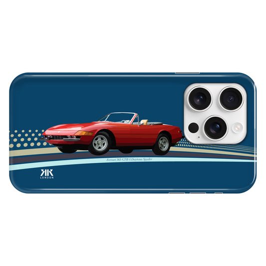 Ferrari Daytona Red 1971 - Snap Case - iphone-16-pro
