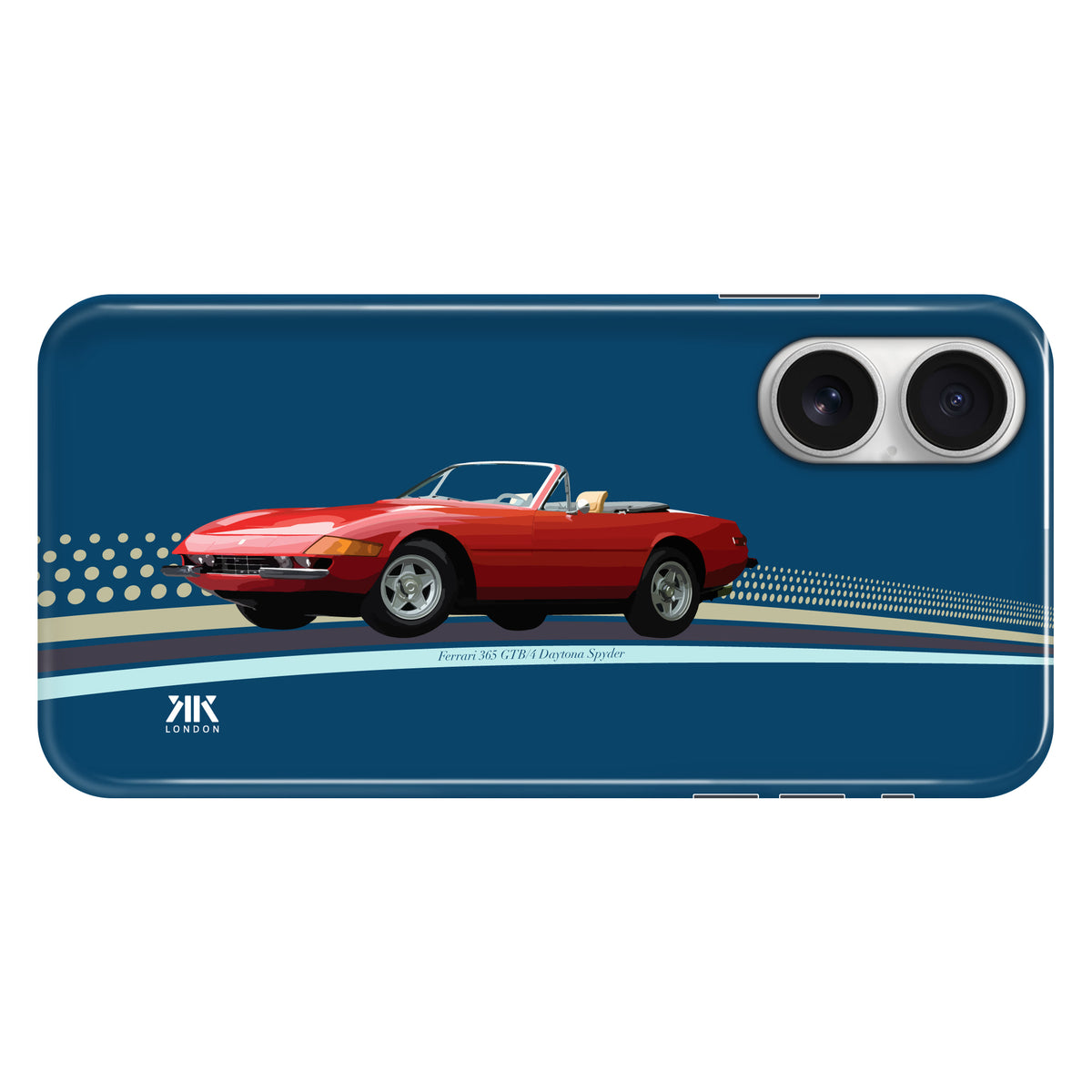 Ferrari Daytona Red 1971 - Snap Case - iphone-16