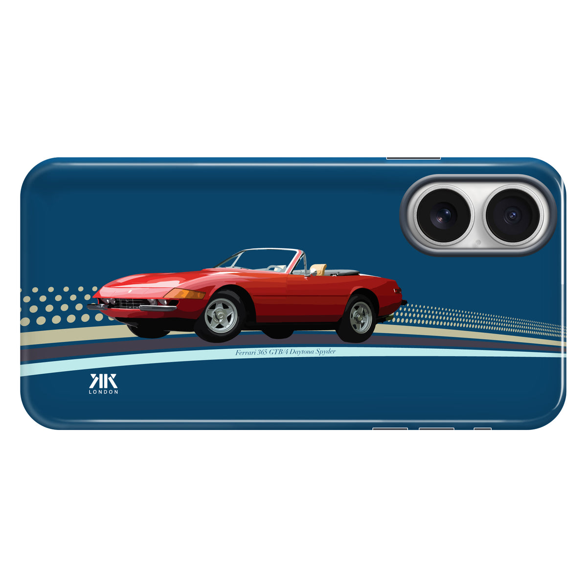 Ferrari Daytona Red 1971 - Tough Case - iphone-16