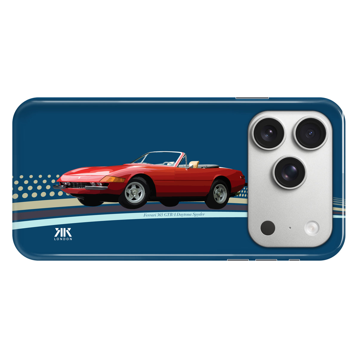 Ferrari Daytona Red 1971 - Snap Case - iphone-17-pro
