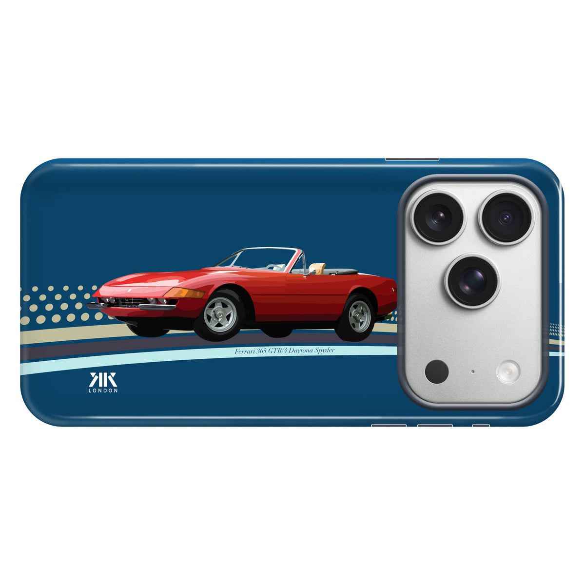 Ferrari Daytona Red 1971 - Tough Case - iphone-17-pro
