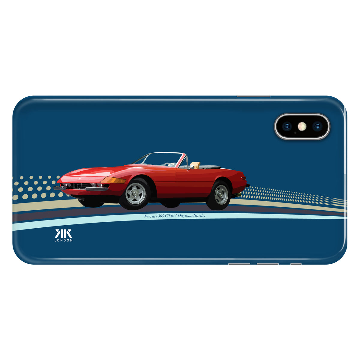 Ferrari Daytona Red 1971 - Snap Case - iphone-x