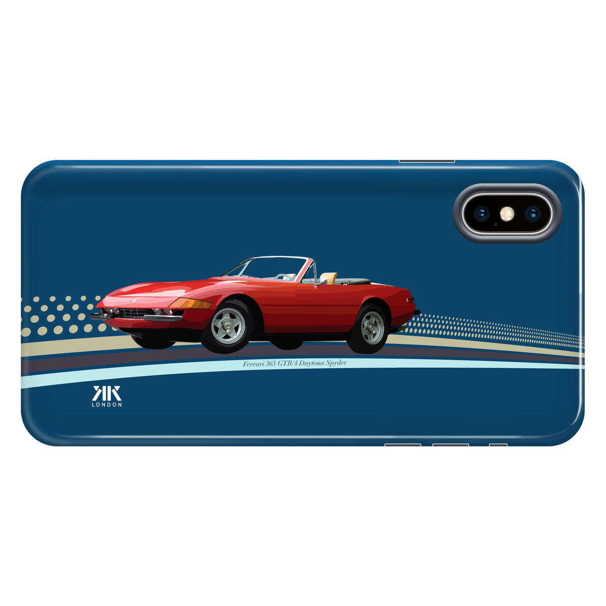 Ferrari Daytona Red 1971 - Tough Case - iphone-x