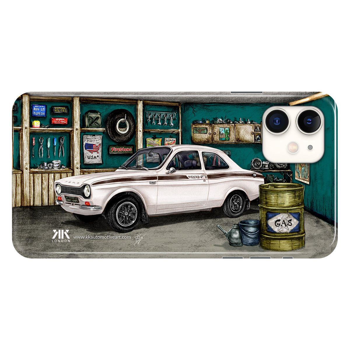 Ford Mexico 1972 (White) - Snap Case - iphone-11