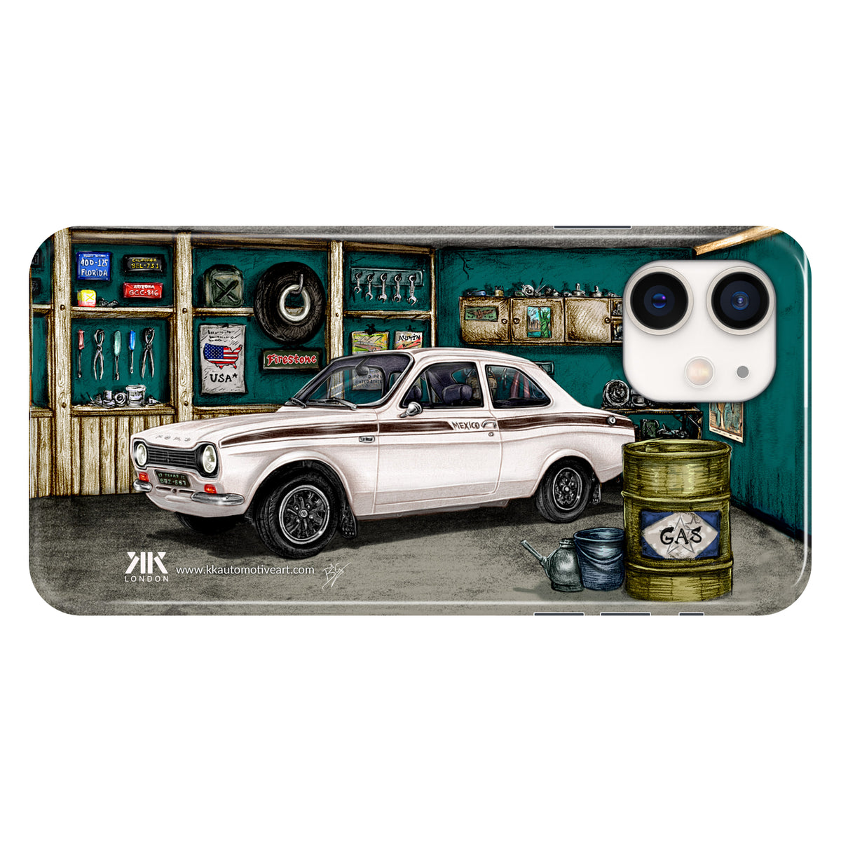 Ford Mexico 1972 (White) - Snap Case - iphone-12
