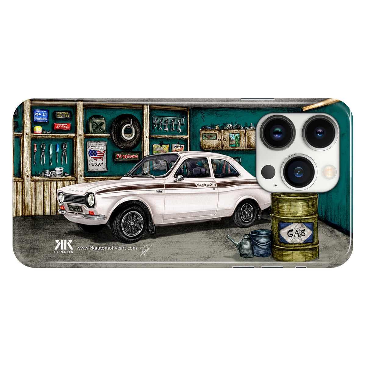 Ford Mexico 1972 (White) - Snap Case - iphone-13-pro