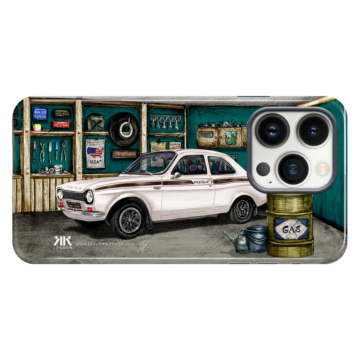 Ford Mexico 1972 (White) - Tough Case - iphone-13-pro