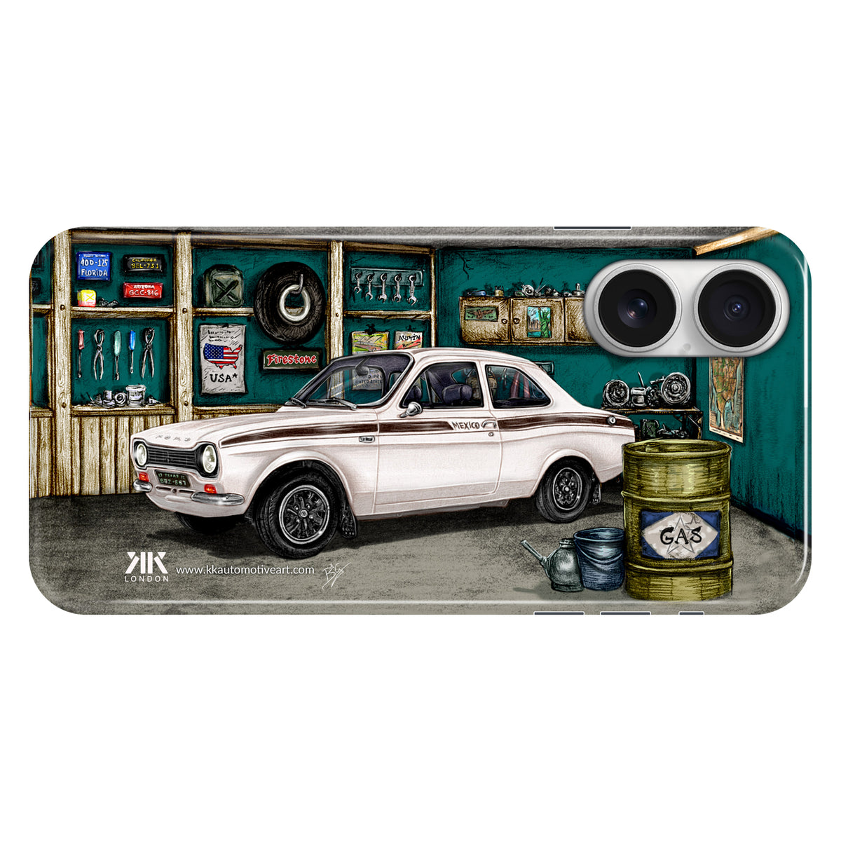 Ford Mexico 1972 (White) - Snap Case - iphone-16