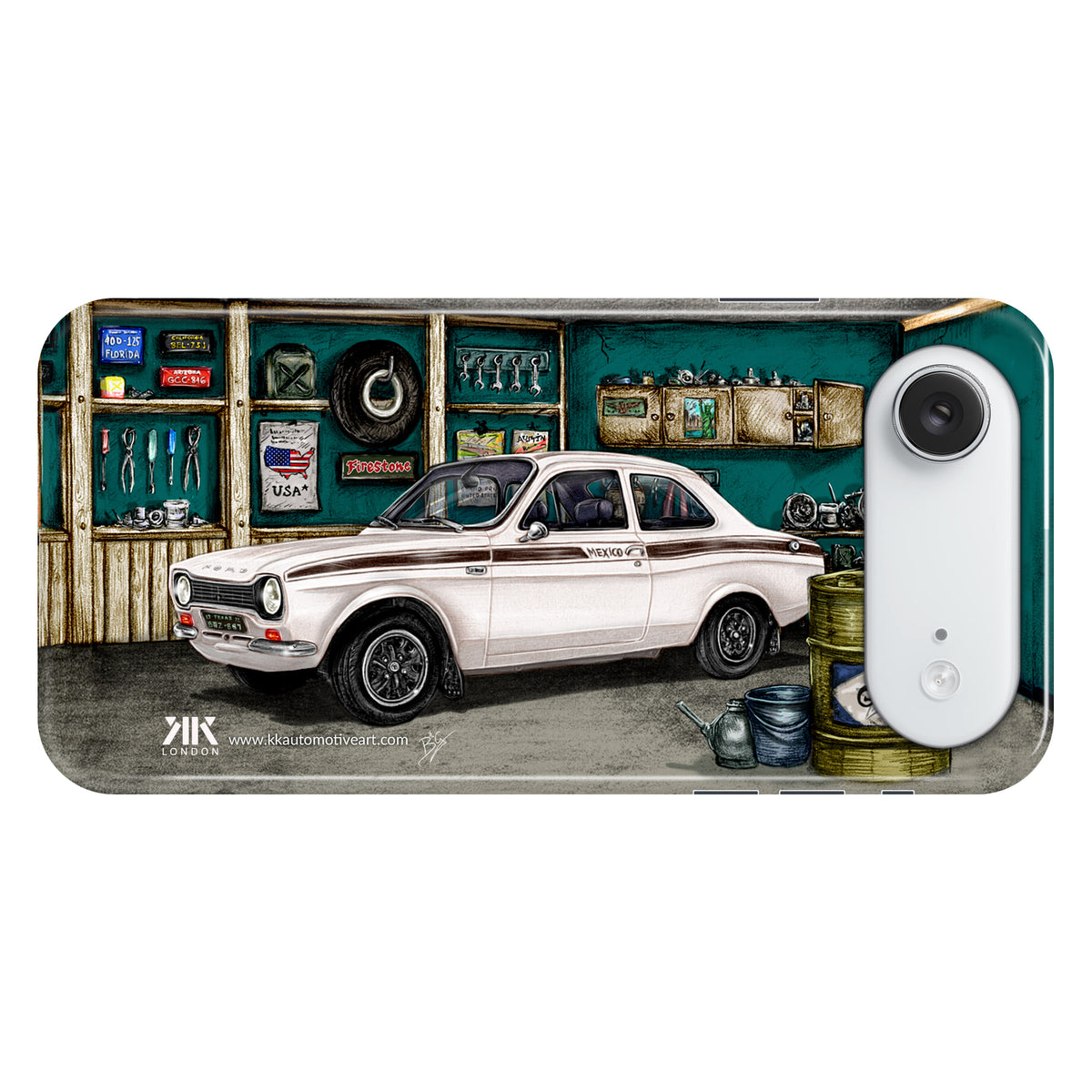 Ford Mexico 1972 (White) - Snap Case - iphone-17-air