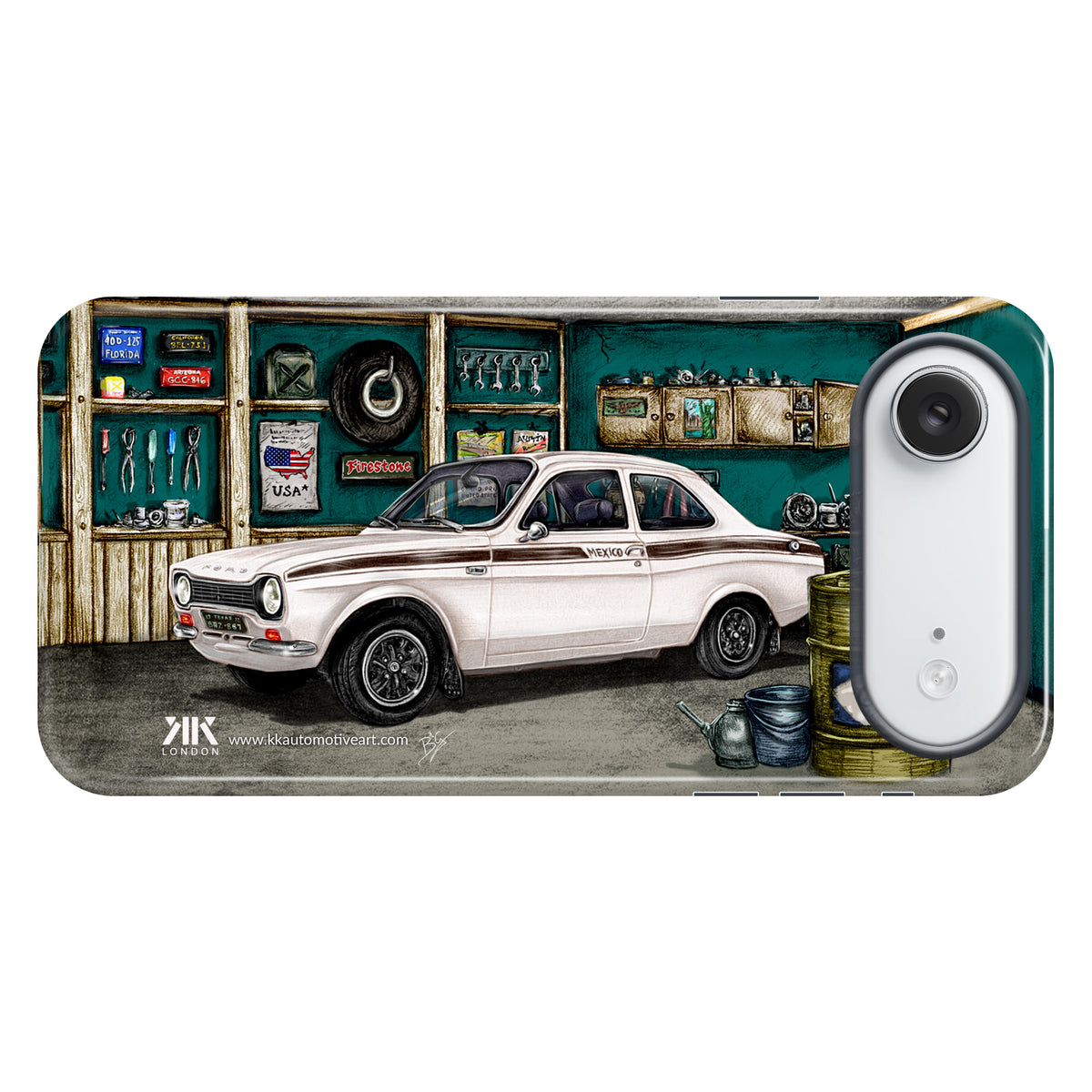 Ford Mexico 1972 (White) - Tough Case - iphone-17-air