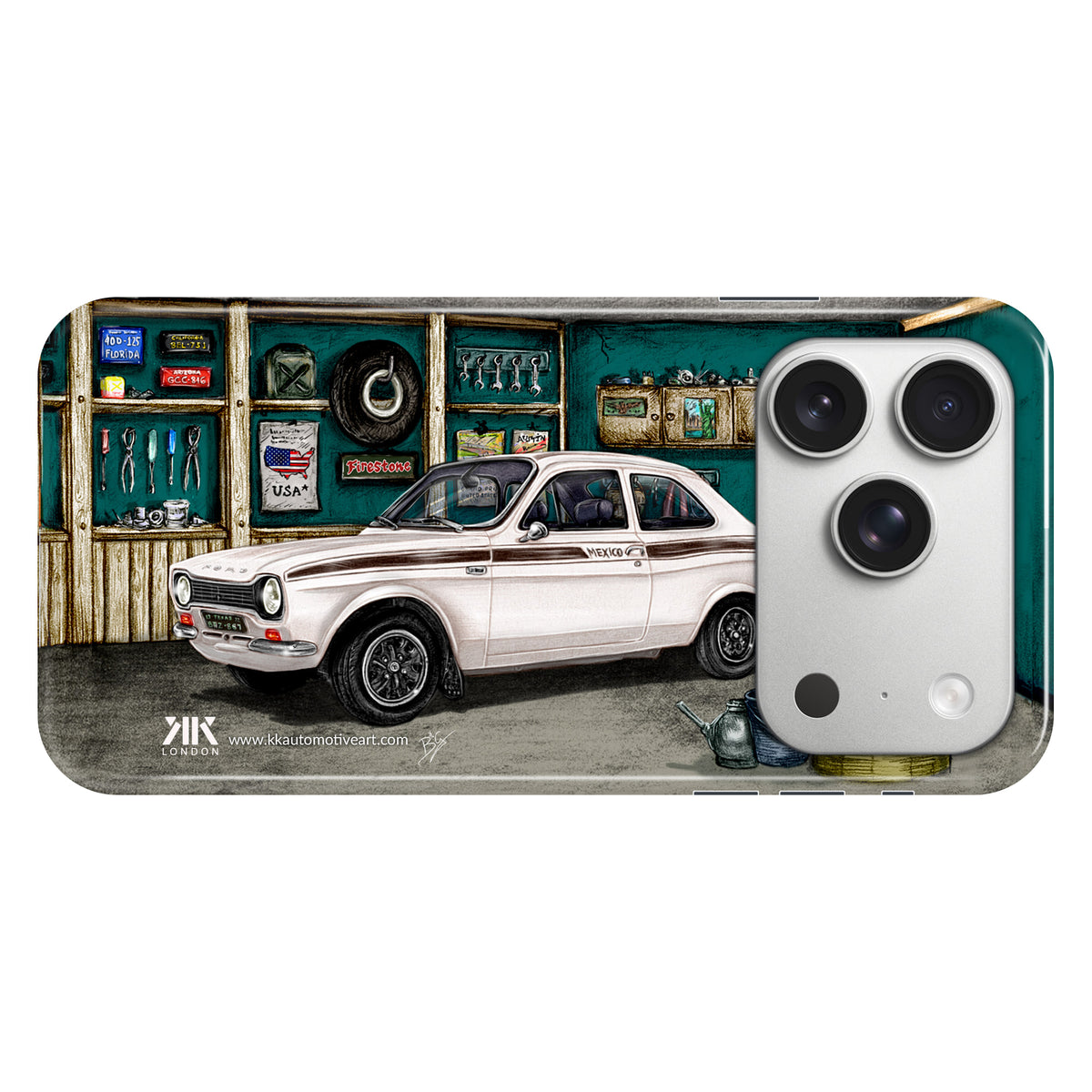 Ford Mexico 1972 (White) - Snap Case - iphone-17-pro