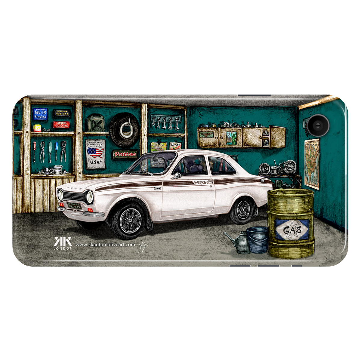 Ford Mexico 1972 (White) - Snap Case - iphone-xr
