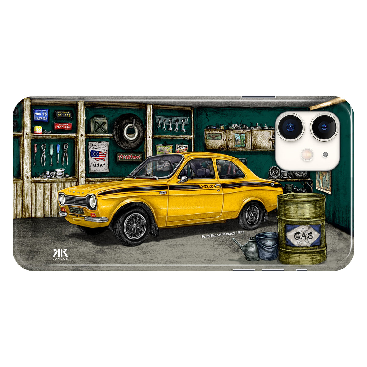 Ford Mexico 1972 (Yellow) - Snap Case - iphone-11