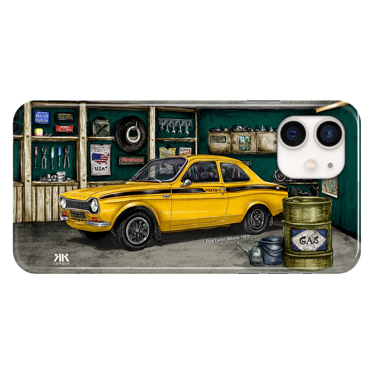 Ford Mexico 1972 (Yellow) - Snap Case - iphone-12