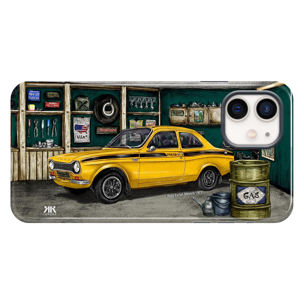 Ford Mexico 1972 (Yellow) - Tough Case - iphone-12