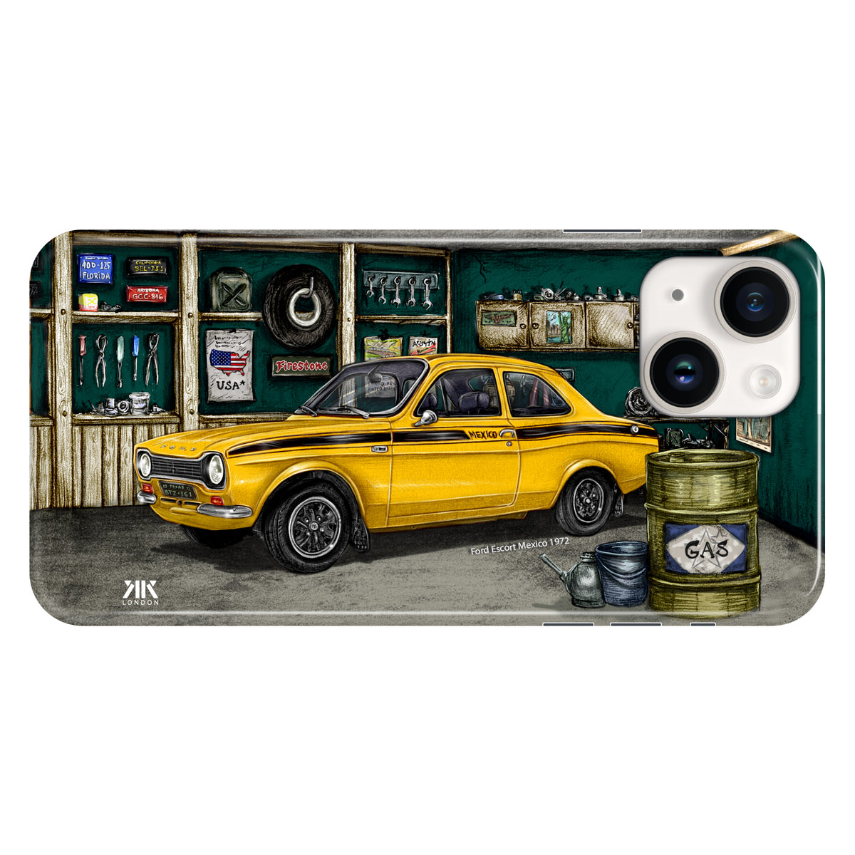 Ford Mexico 1972 (Yellow) - Snap Case - iphone-14