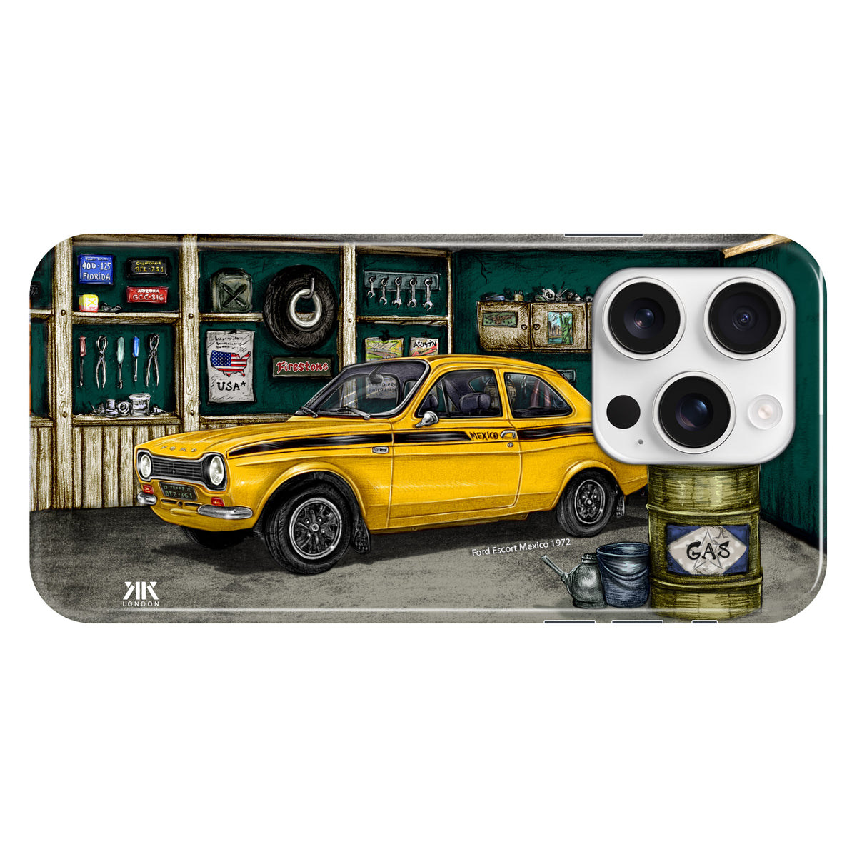 Ford Mexico 1972 (Yellow) - Snap Case - iphone-16-pro