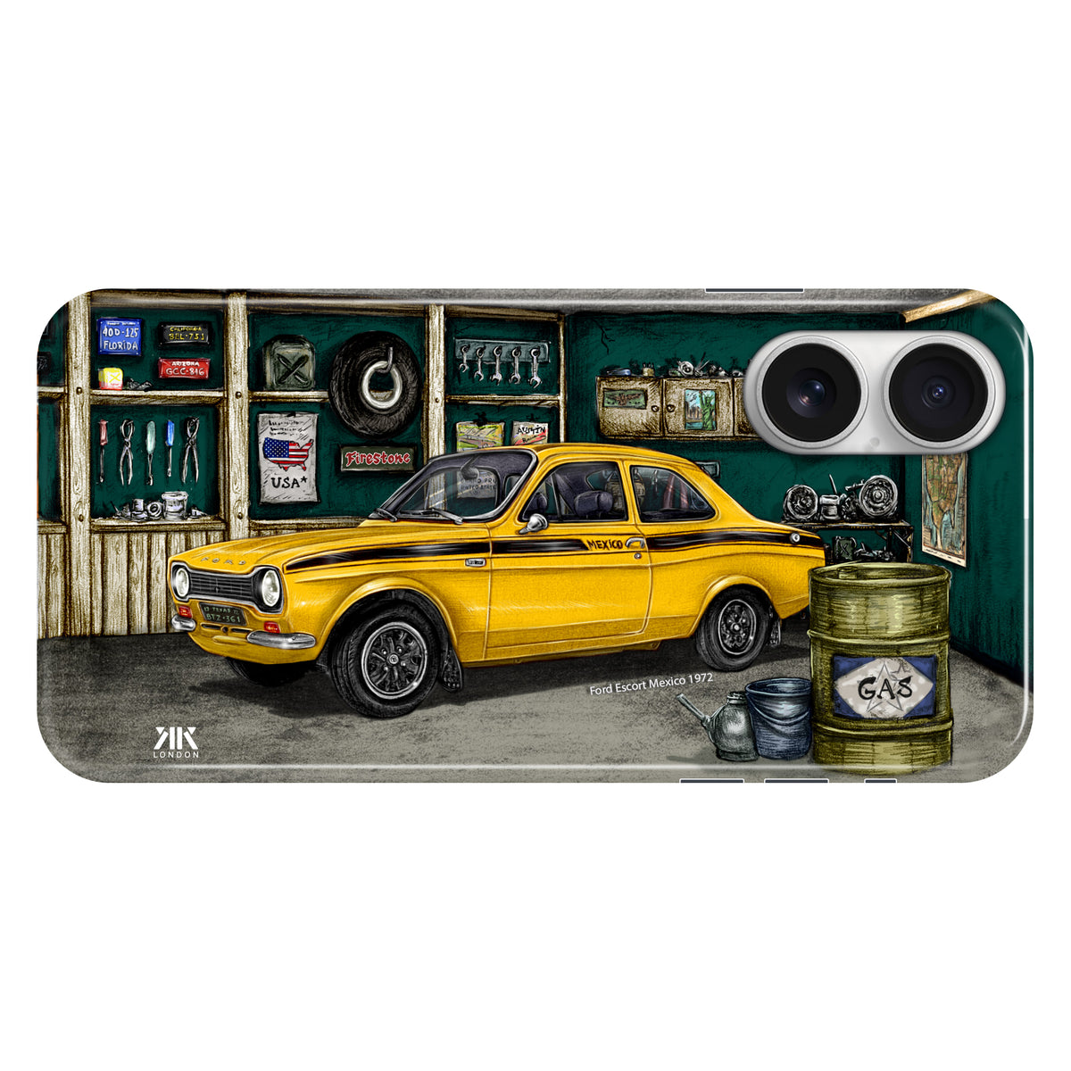 Ford Mexico 1972 (Yellow) - Snap Case - iphone-16