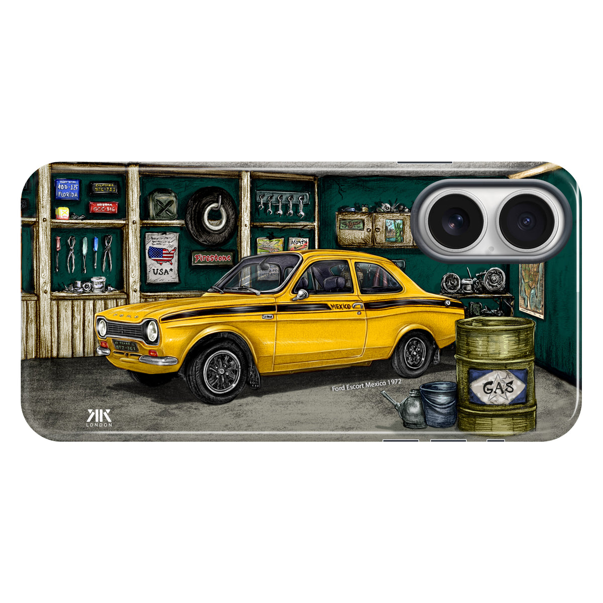 Ford Mexico 1972 (Yellow) - Tough Case - iphone-16