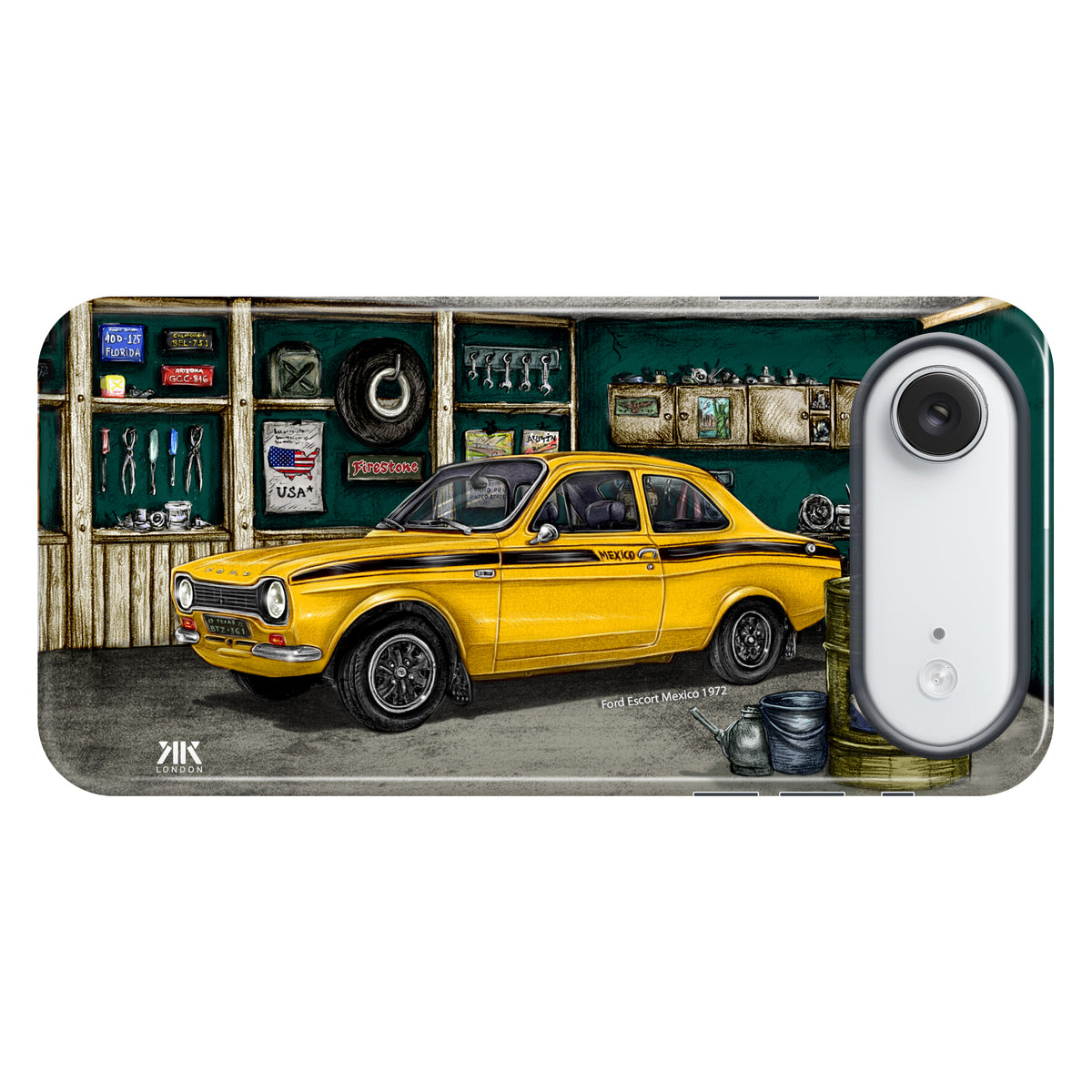 Ford Mexico 1972 (Yellow) - Tough Case - iphone-17-air