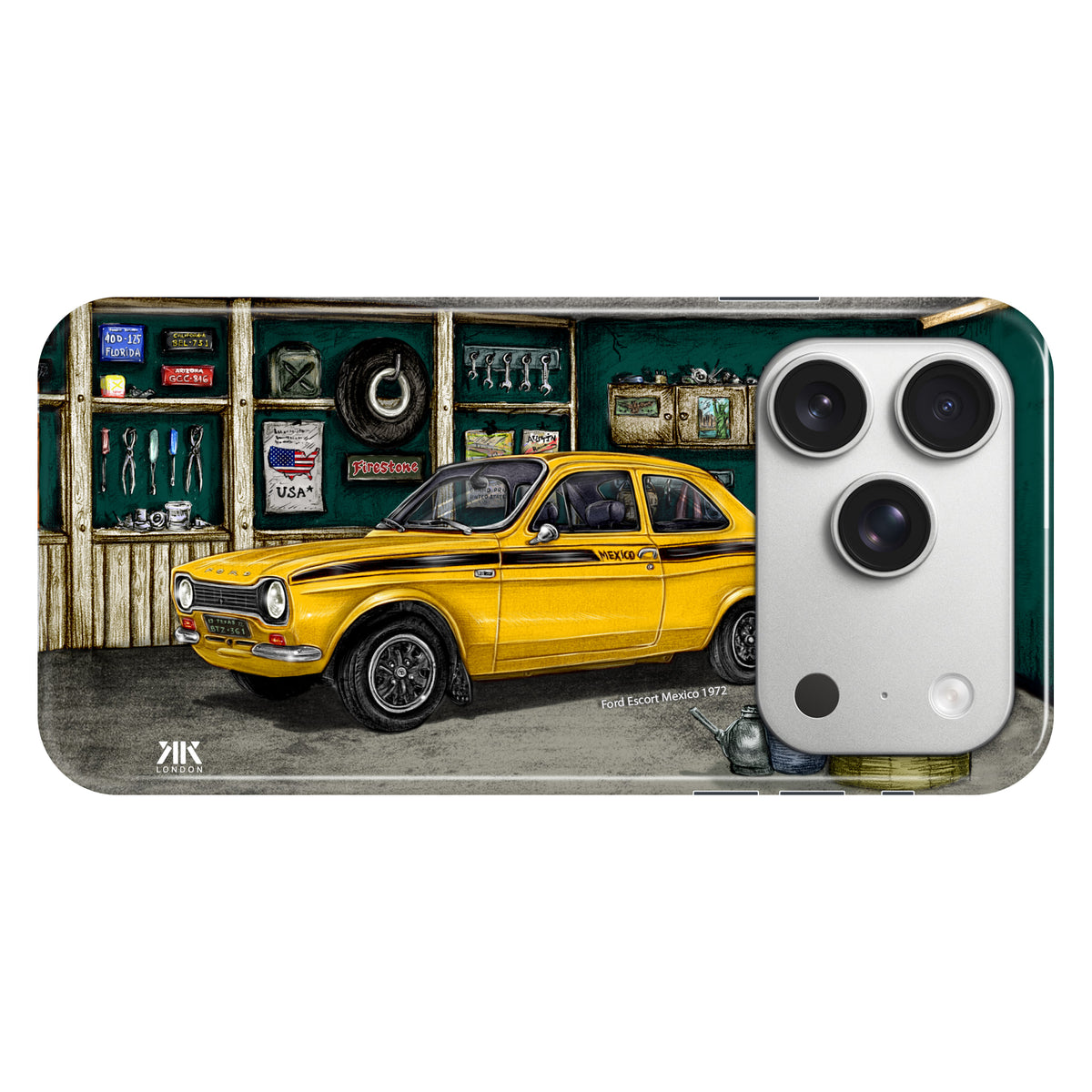 Ford Mexico 1972 (Yellow) - Snap Case - iphone-17-pro
