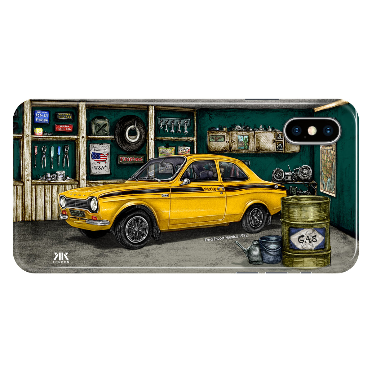 Ford Mexico 1972 (Yellow) - Snap Case - iphone-x